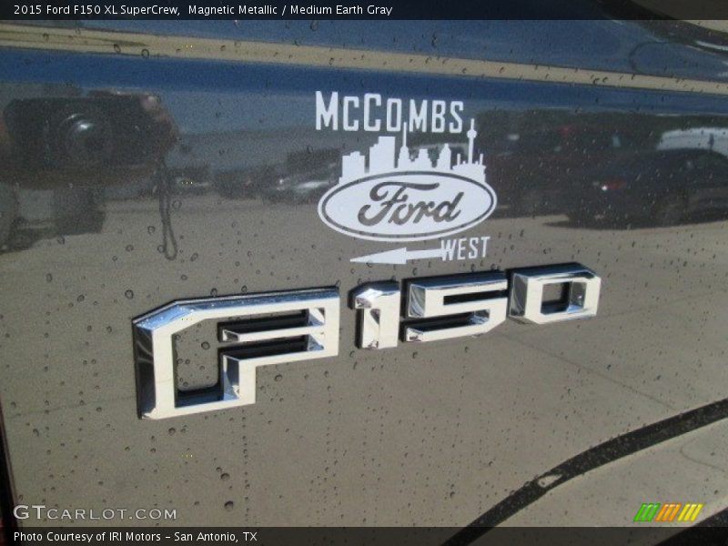 Magnetic Metallic / Medium Earth Gray 2015 Ford F150 XL SuperCrew