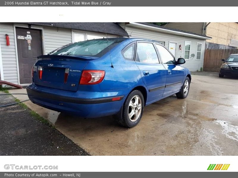 Tidal Wave Blue / Gray 2006 Hyundai Elantra GT Hatchback