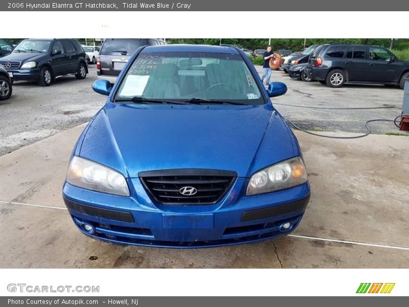 Tidal Wave Blue / Gray 2006 Hyundai Elantra GT Hatchback