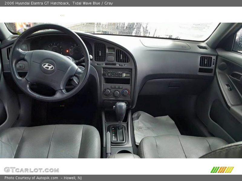 Tidal Wave Blue / Gray 2006 Hyundai Elantra GT Hatchback
