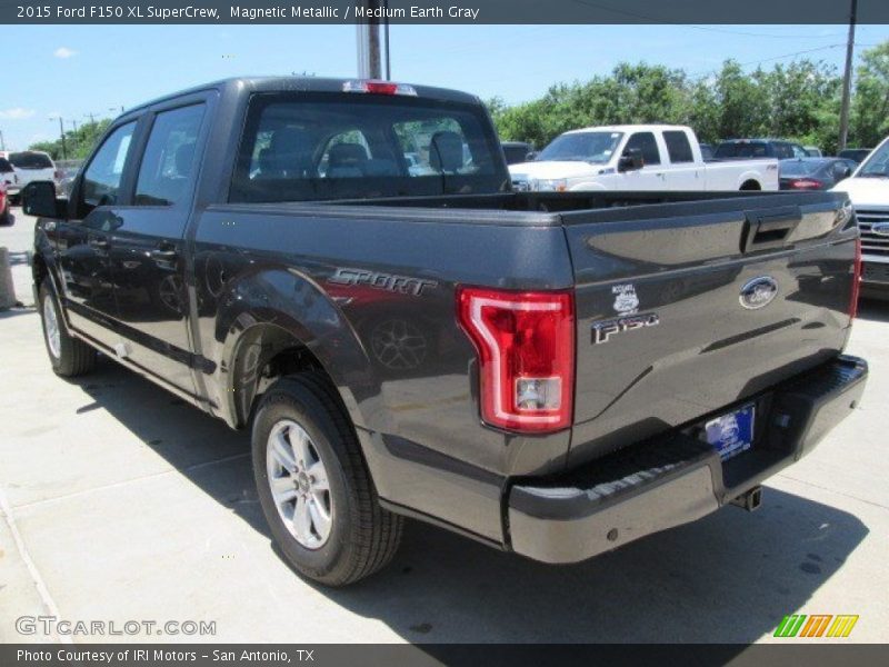 Magnetic Metallic / Medium Earth Gray 2015 Ford F150 XL SuperCrew