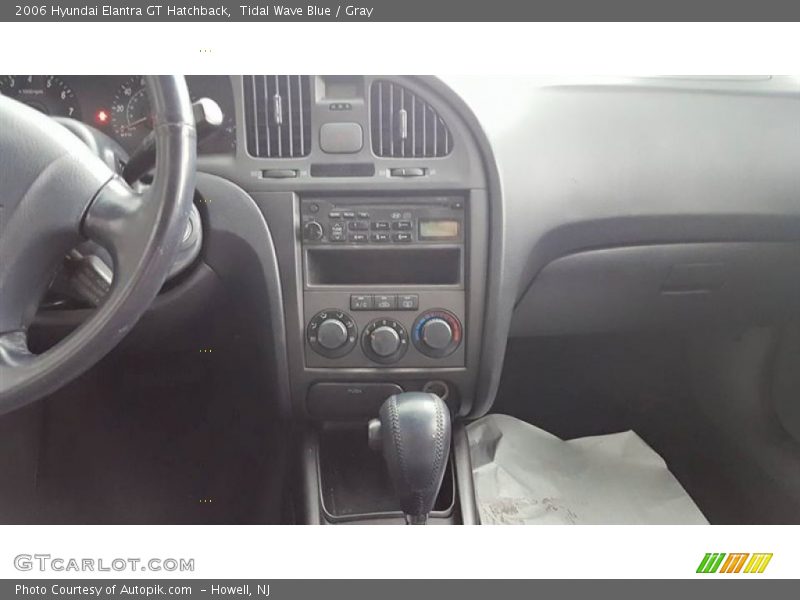 Tidal Wave Blue / Gray 2006 Hyundai Elantra GT Hatchback