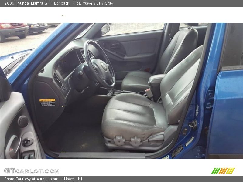Tidal Wave Blue / Gray 2006 Hyundai Elantra GT Hatchback