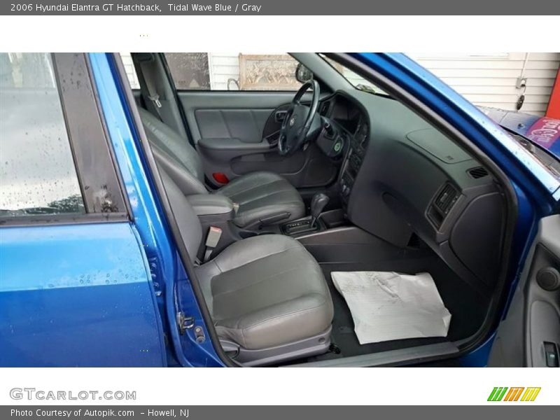 Tidal Wave Blue / Gray 2006 Hyundai Elantra GT Hatchback