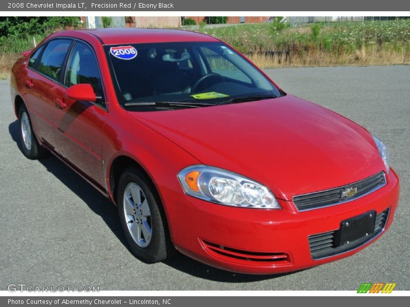 Precision Red / Ebony Black 2008 Chevrolet Impala LT