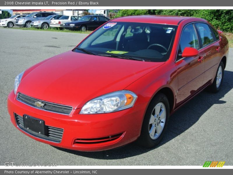 Precision Red / Ebony Black 2008 Chevrolet Impala LT