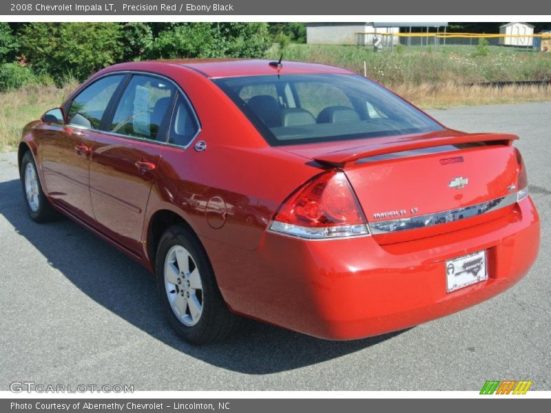 Precision Red / Ebony Black 2008 Chevrolet Impala LT