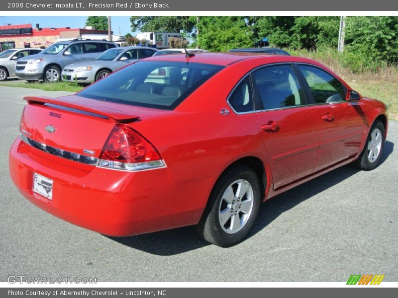 Precision Red / Ebony Black 2008 Chevrolet Impala LT
