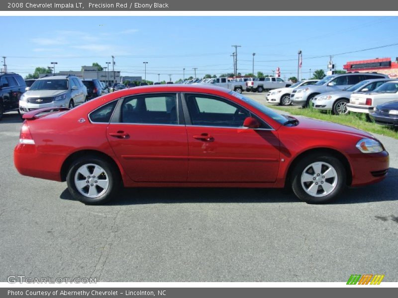 Precision Red / Ebony Black 2008 Chevrolet Impala LT
