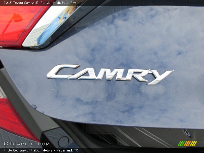 Parisian Night Pearl / Ash 2015 Toyota Camry LE