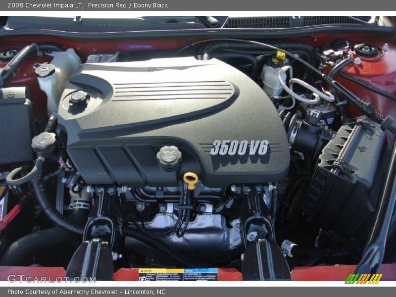 Precision Red / Ebony Black 2008 Chevrolet Impala LT