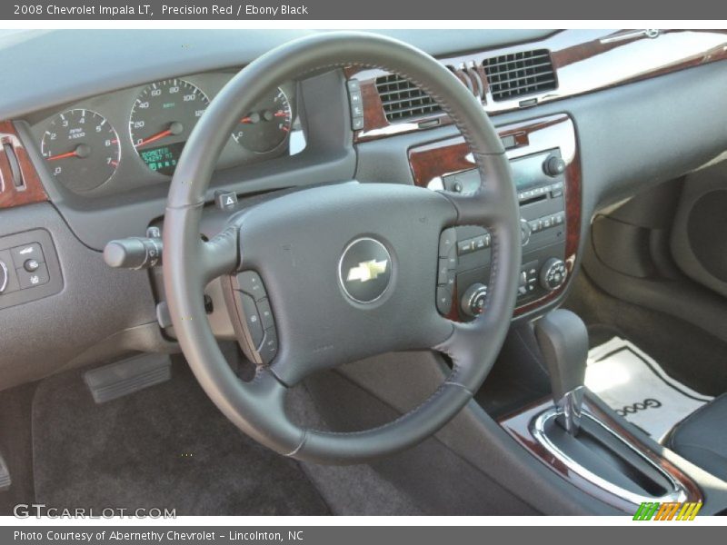 Precision Red / Ebony Black 2008 Chevrolet Impala LT