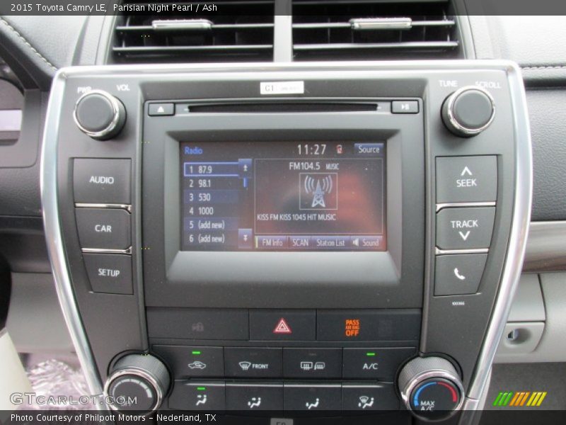 Parisian Night Pearl / Ash 2015 Toyota Camry LE