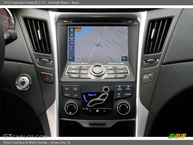 Midnight Black / Black 2013 Hyundai Sonata SE 2.0T