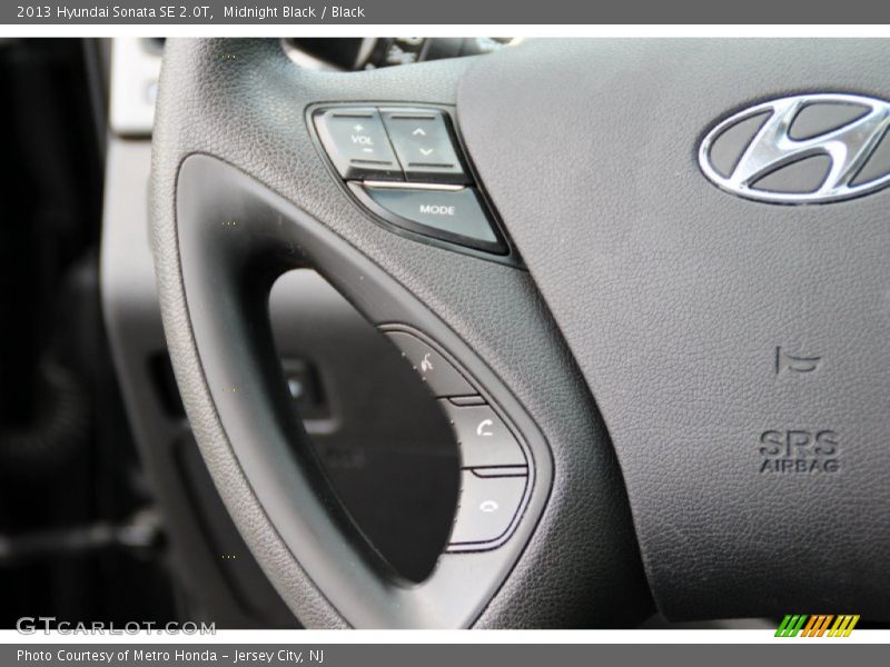 Midnight Black / Black 2013 Hyundai Sonata SE 2.0T