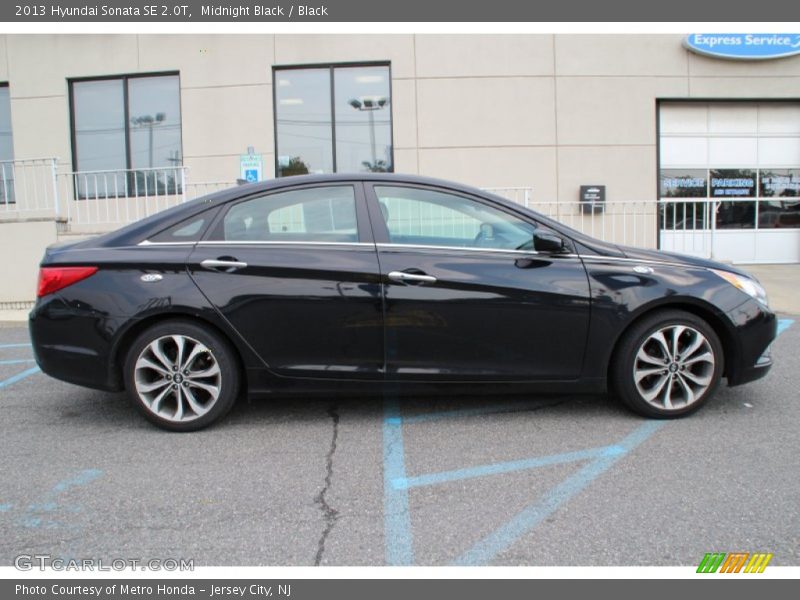 Midnight Black / Black 2013 Hyundai Sonata SE 2.0T