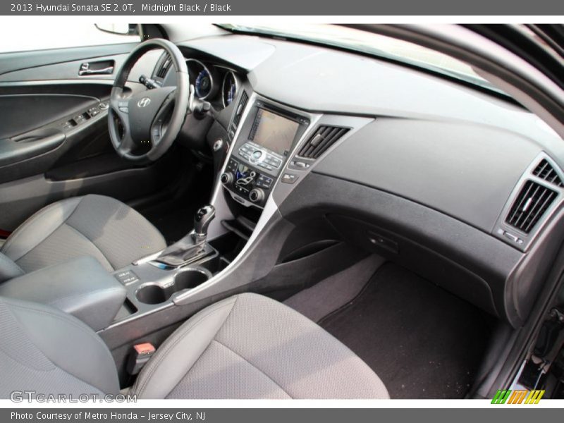Midnight Black / Black 2013 Hyundai Sonata SE 2.0T