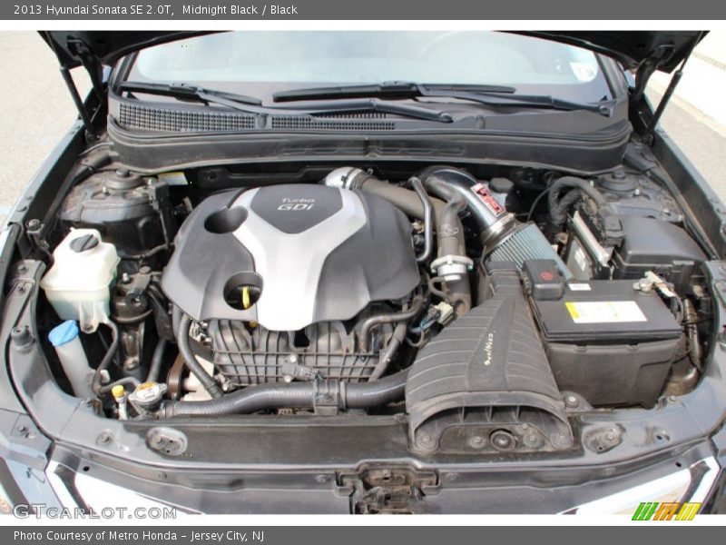 Midnight Black / Black 2013 Hyundai Sonata SE 2.0T