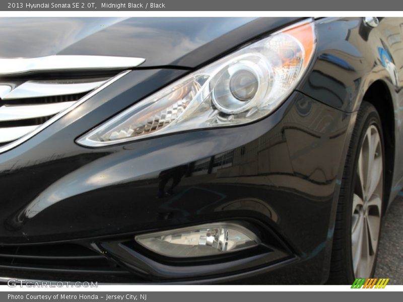 Midnight Black / Black 2013 Hyundai Sonata SE 2.0T