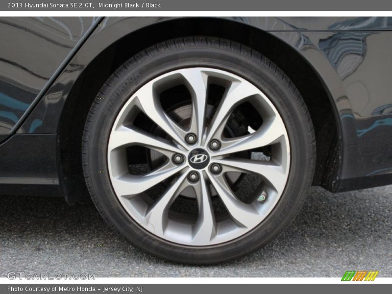 Midnight Black / Black 2013 Hyundai Sonata SE 2.0T