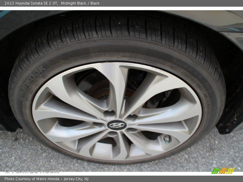 Midnight Black / Black 2013 Hyundai Sonata SE 2.0T