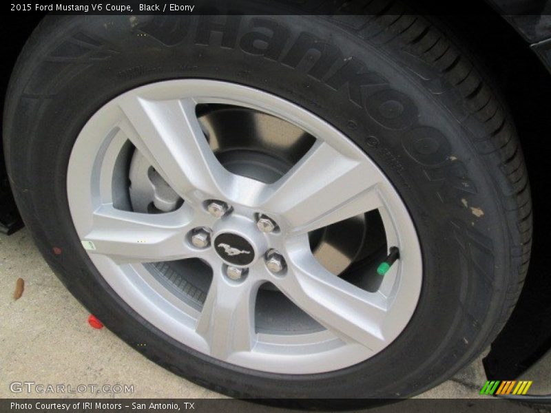 Black / Ebony 2015 Ford Mustang V6 Coupe