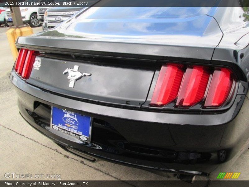 Black / Ebony 2015 Ford Mustang V6 Coupe