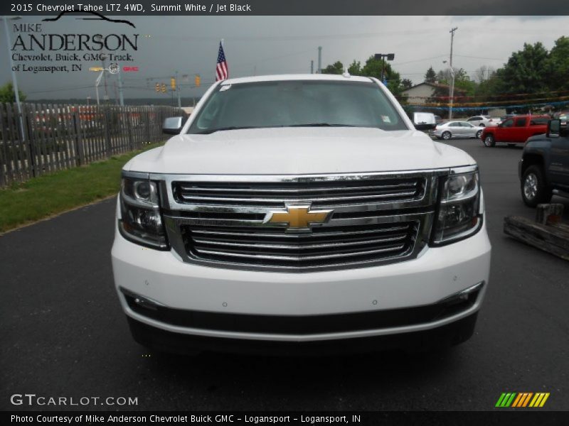 Summit White / Jet Black 2015 Chevrolet Tahoe LTZ 4WD