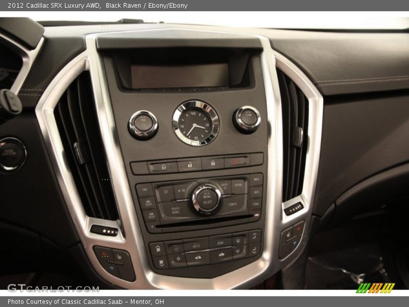 Black Raven / Ebony/Ebony 2012 Cadillac SRX Luxury AWD