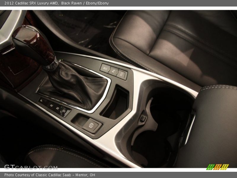 Black Raven / Ebony/Ebony 2012 Cadillac SRX Luxury AWD