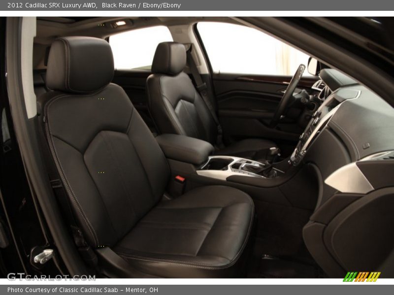 Black Raven / Ebony/Ebony 2012 Cadillac SRX Luxury AWD