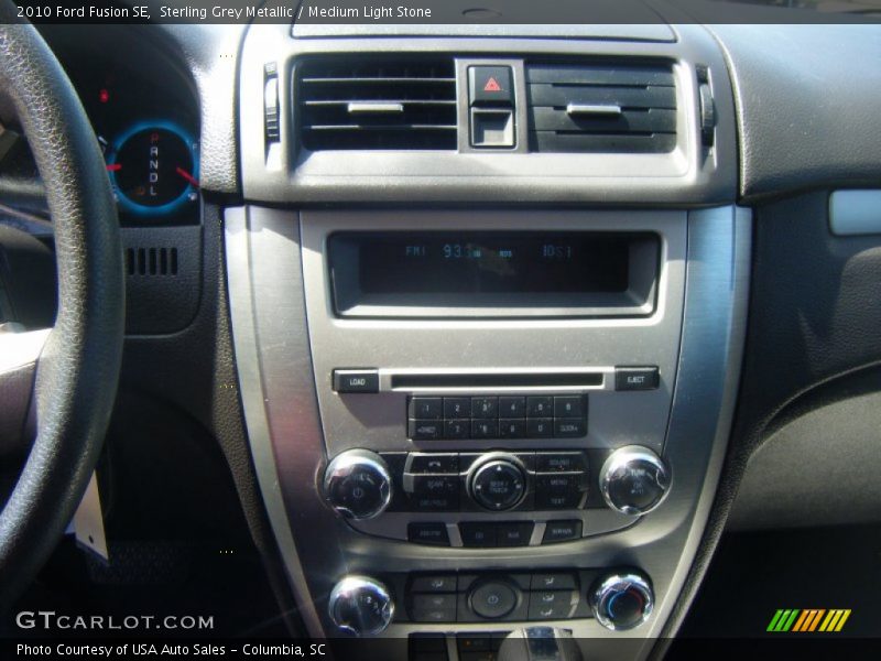 Sterling Grey Metallic / Medium Light Stone 2010 Ford Fusion SE