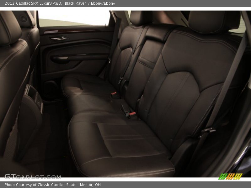 Black Raven / Ebony/Ebony 2012 Cadillac SRX Luxury AWD