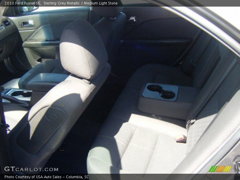 Sterling Grey Metallic / Medium Light Stone 2010 Ford Fusion SE