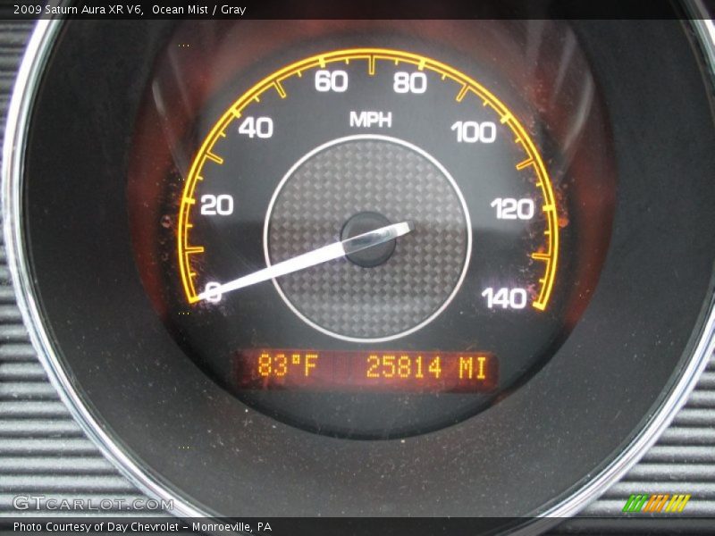 Ocean Mist / Gray 2009 Saturn Aura XR V6