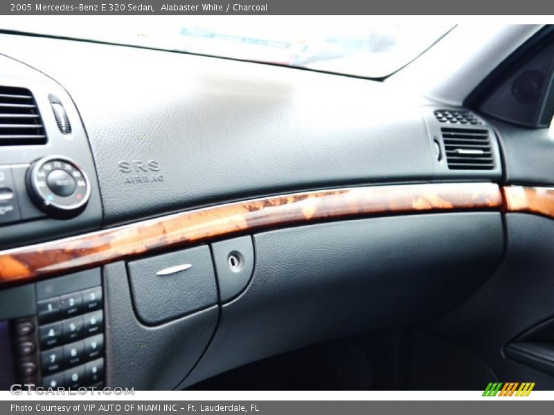 Alabaster White / Charcoal 2005 Mercedes-Benz E 320 Sedan