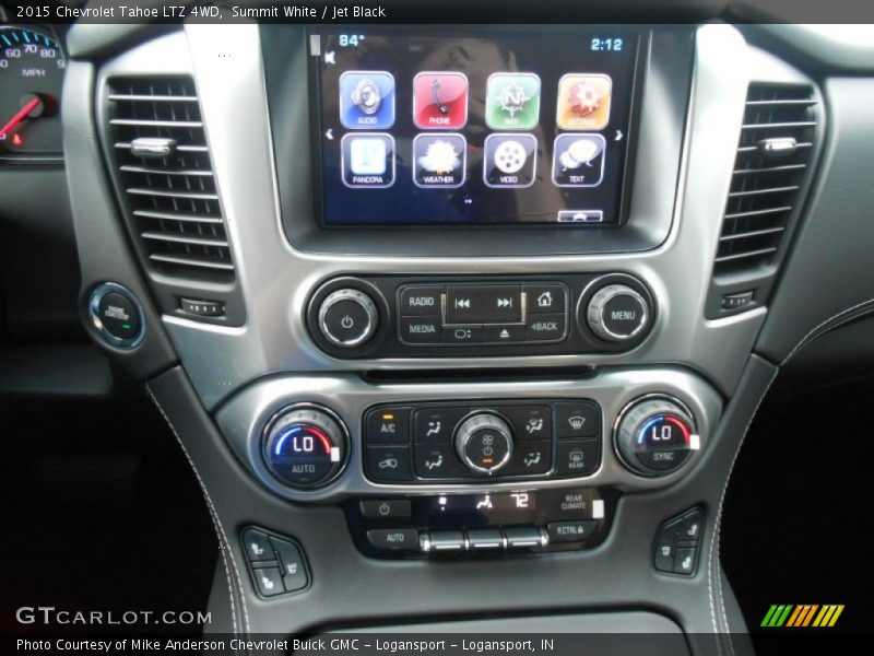 Summit White / Jet Black 2015 Chevrolet Tahoe LTZ 4WD