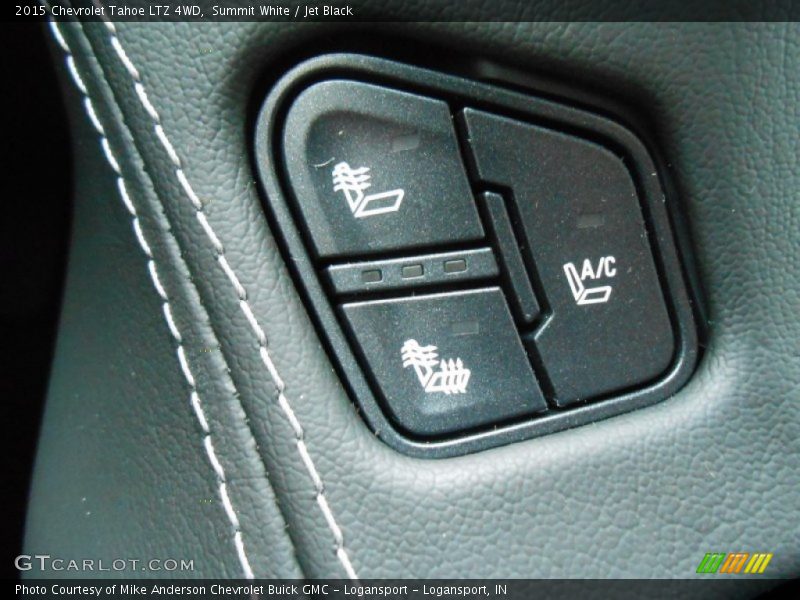 Summit White / Jet Black 2015 Chevrolet Tahoe LTZ 4WD