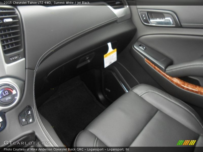 Summit White / Jet Black 2015 Chevrolet Tahoe LTZ 4WD