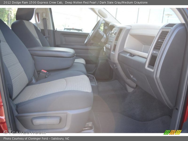 Deep Molten Red Pearl / Dark Slate Gray/Medium Graystone 2012 Dodge Ram 1500 Express Crew Cab