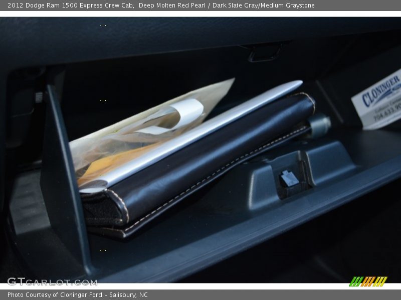 Deep Molten Red Pearl / Dark Slate Gray/Medium Graystone 2012 Dodge Ram 1500 Express Crew Cab