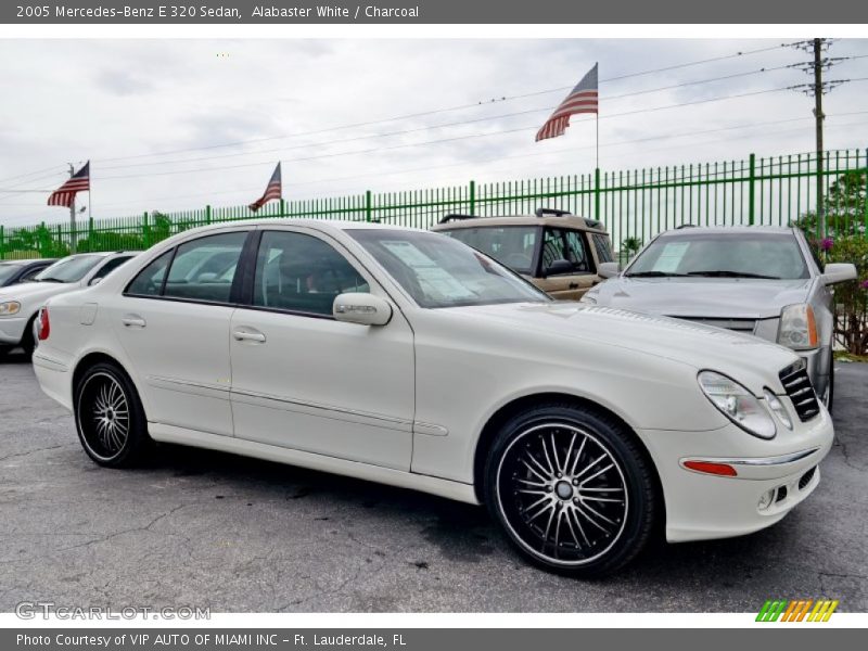 Alabaster White / Charcoal 2005 Mercedes-Benz E 320 Sedan