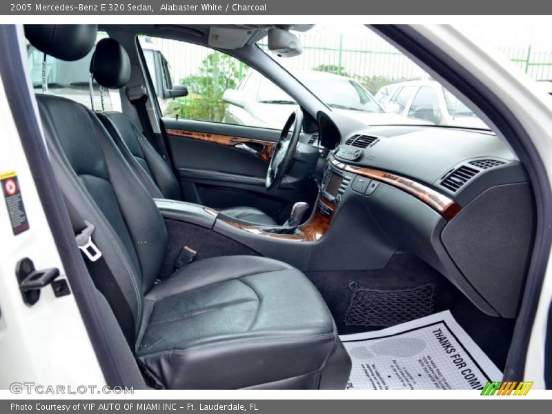 Alabaster White / Charcoal 2005 Mercedes-Benz E 320 Sedan