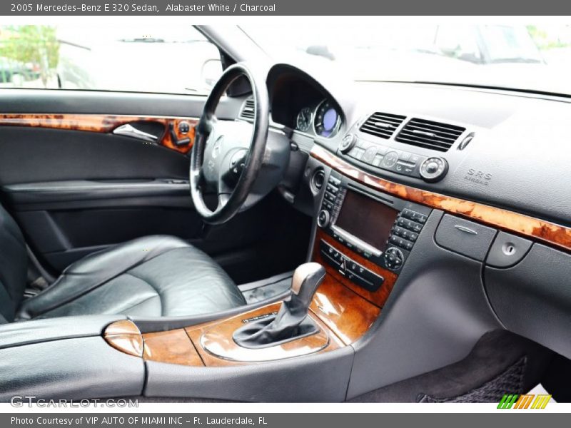 Alabaster White / Charcoal 2005 Mercedes-Benz E 320 Sedan