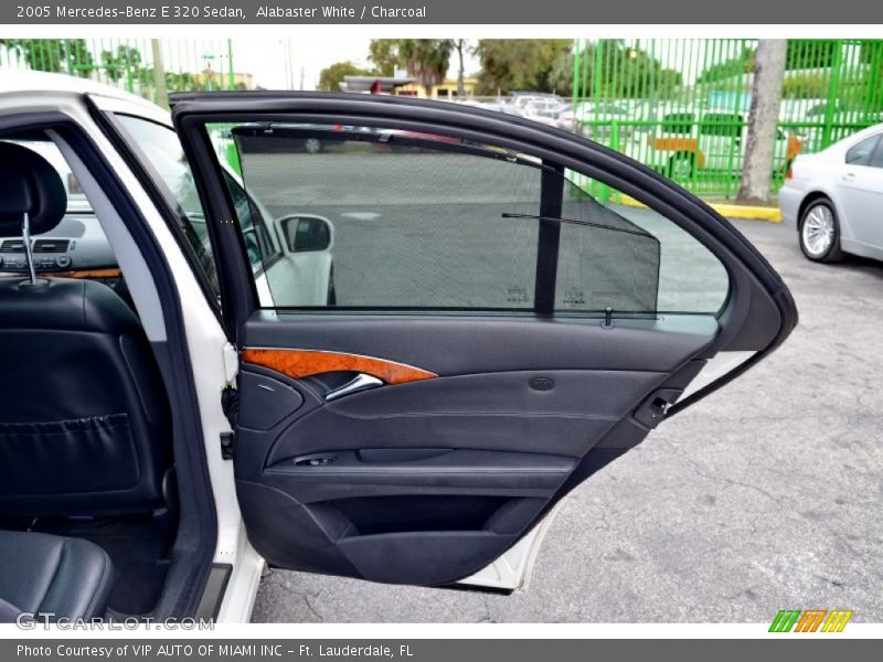 Alabaster White / Charcoal 2005 Mercedes-Benz E 320 Sedan