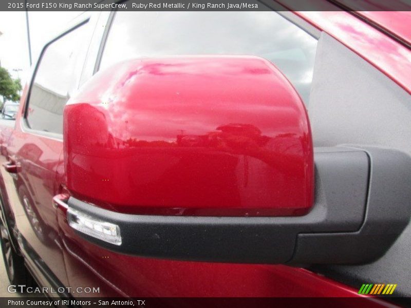 Ruby Red Metallic / King Ranch Java/Mesa 2015 Ford F150 King Ranch SuperCrew