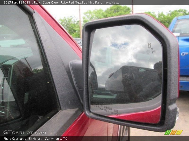 Ruby Red Metallic / King Ranch Java/Mesa 2015 Ford F150 King Ranch SuperCrew