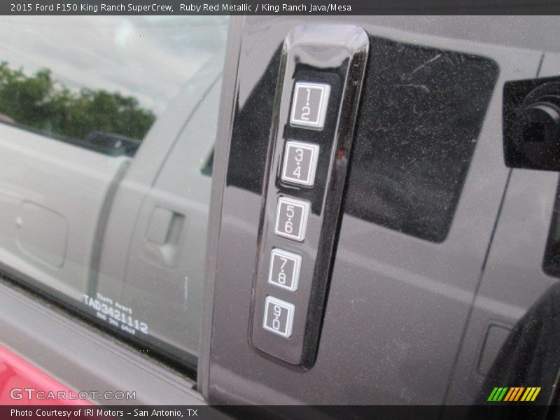Ruby Red Metallic / King Ranch Java/Mesa 2015 Ford F150 King Ranch SuperCrew