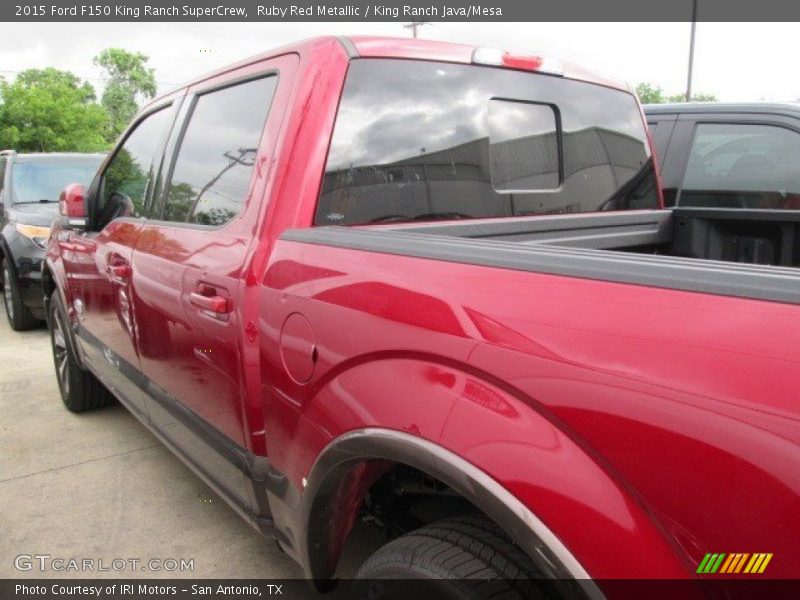 Ruby Red Metallic / King Ranch Java/Mesa 2015 Ford F150 King Ranch SuperCrew
