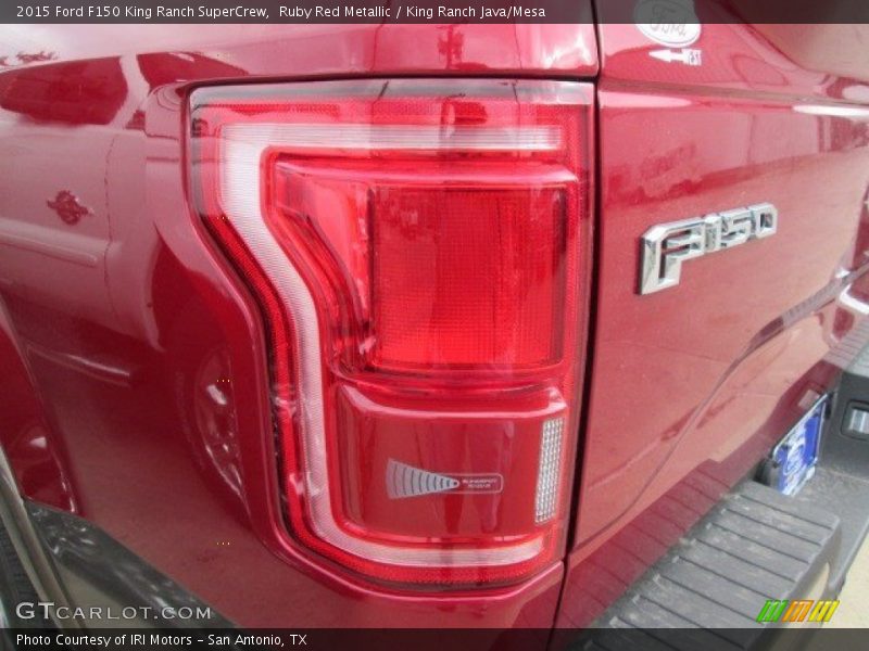 Ruby Red Metallic / King Ranch Java/Mesa 2015 Ford F150 King Ranch SuperCrew